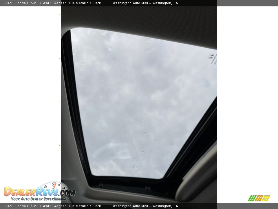 2020 Honda HR-V EX AWD Aegean Blue Metallic / Black Photo #36