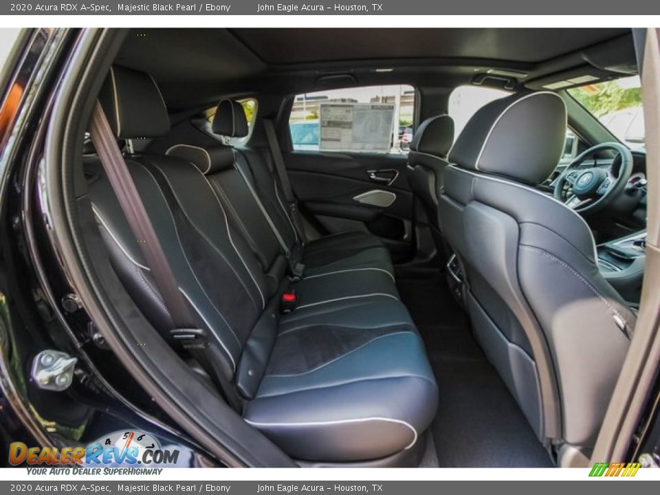 Rear Seat of 2020 Acura RDX A-Spec Photo #22