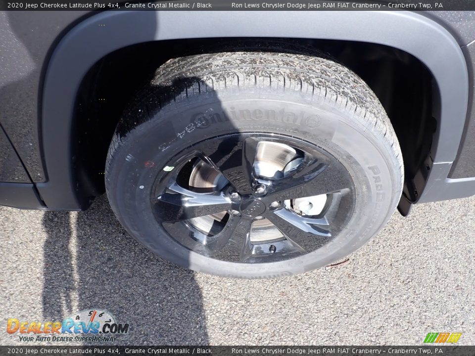 2020 Jeep Cherokee Latitude Plus 4x4 Granite Crystal Metallic / Black Photo #9