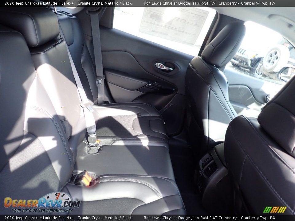 2020 Jeep Cherokee Latitude Plus 4x4 Granite Crystal Metallic / Black Photo #12