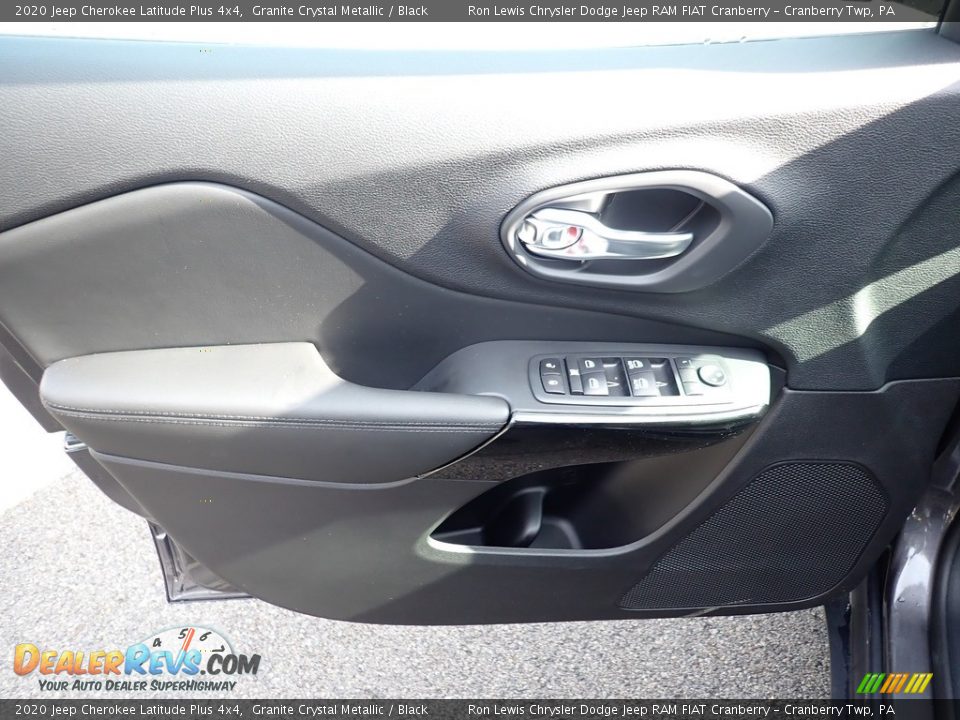 2020 Jeep Cherokee Latitude Plus 4x4 Granite Crystal Metallic / Black Photo #14