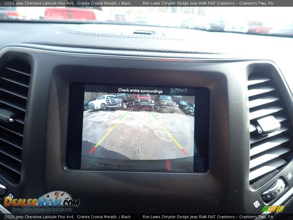 2020 Jeep Cherokee Latitude Plus 4x4 Granite Crystal Metallic / Black Photo #17