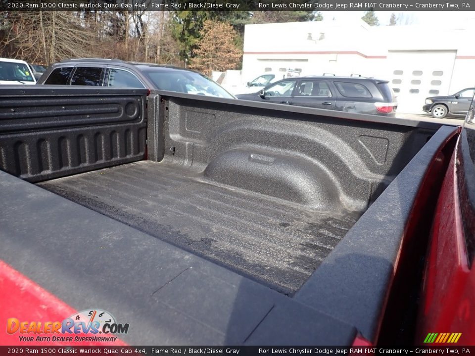 2020 Ram 1500 Classic Warlock Quad Cab 4x4 Flame Red / Black/Diesel Gray Photo #11