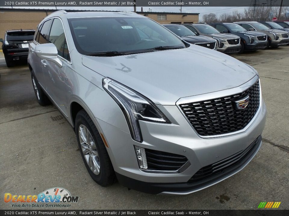 2020 Cadillac XT5 Premium Luxury AWD Radiant Silver Metallic / Jet Black Photo #1