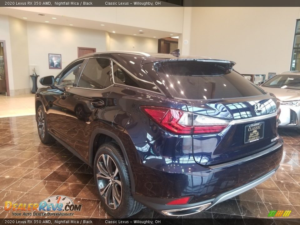 2020 Lexus RX 350 AWD Nightfall Mica / Black Photo #5