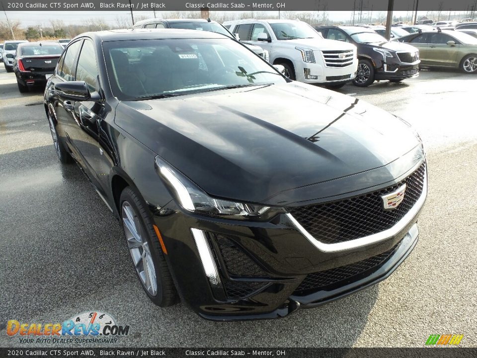 Front 3/4 View of 2020 Cadillac CT5 Sport AWD Photo #1