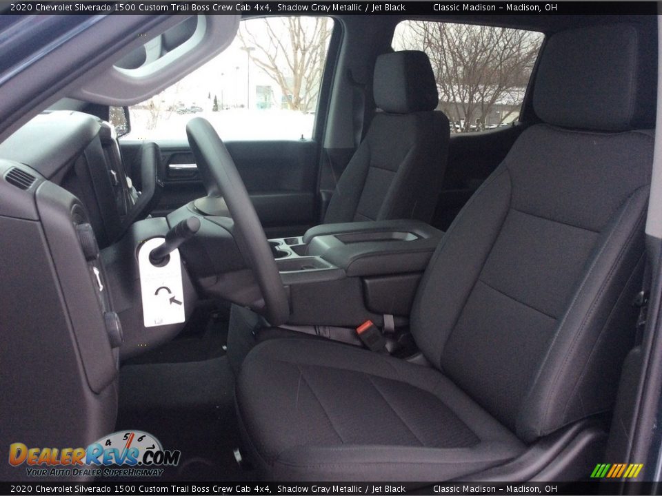 2020 Chevrolet Silverado 1500 Custom Trail Boss Crew Cab 4x4 Shadow Gray Metallic / Jet Black Photo #2
