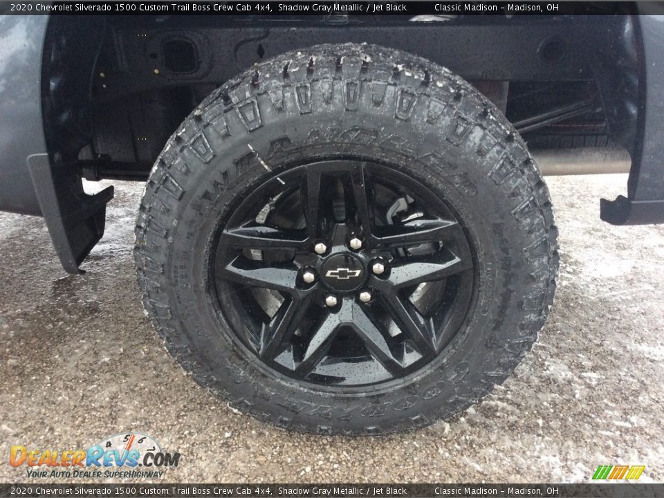 2020 Chevrolet Silverado 1500 Custom Trail Boss Crew Cab 4x4 Shadow Gray Metallic / Jet Black Photo #9