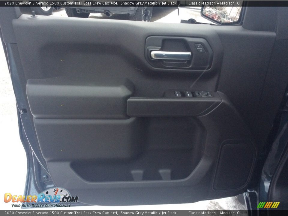 2020 Chevrolet Silverado 1500 Custom Trail Boss Crew Cab 4x4 Shadow Gray Metallic / Jet Black Photo #10