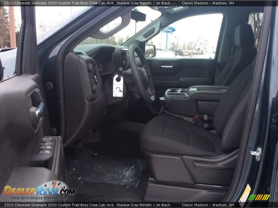 2020 Chevrolet Silverado 1500 Custom Trail Boss Crew Cab 4x4 Shadow Gray Metallic / Jet Black Photo #11