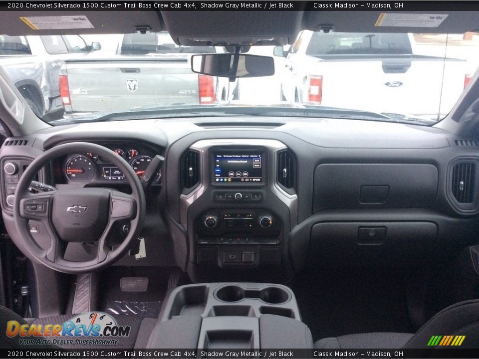 2020 Chevrolet Silverado 1500 Custom Trail Boss Crew Cab 4x4 Shadow Gray Metallic / Jet Black Photo #12