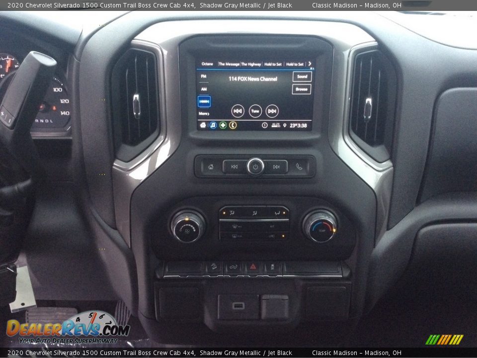 2020 Chevrolet Silverado 1500 Custom Trail Boss Crew Cab 4x4 Shadow Gray Metallic / Jet Black Photo #13