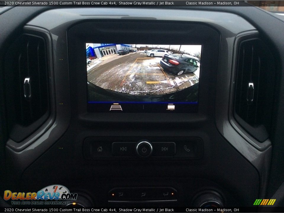 2020 Chevrolet Silverado 1500 Custom Trail Boss Crew Cab 4x4 Shadow Gray Metallic / Jet Black Photo #20