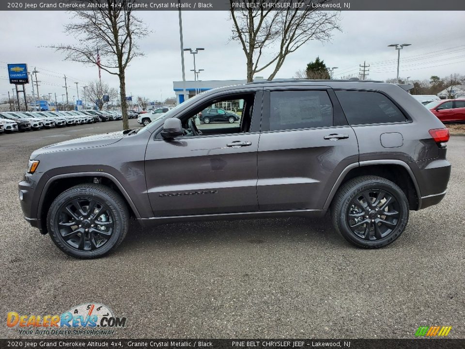 2020 Jeep Grand Cherokee Altitude 4x4 Granite Crystal Metallic / Black Photo #3