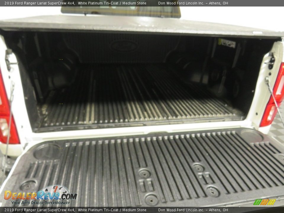 2019 Ford Ranger Lariat SuperCrew 4x4 White Platinum Tri-Coat / Medium Stone Photo #13
