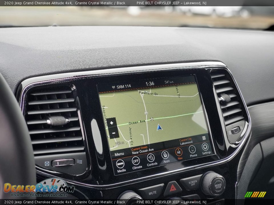 2020 Jeep Grand Cherokee Altitude 4x4 Granite Crystal Metallic / Black Photo #10
