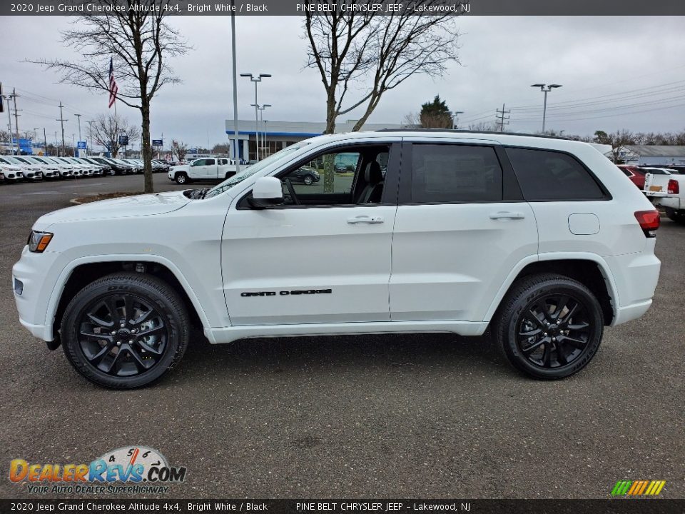 2020 Jeep Grand Cherokee Altitude 4x4 Bright White / Black Photo #3