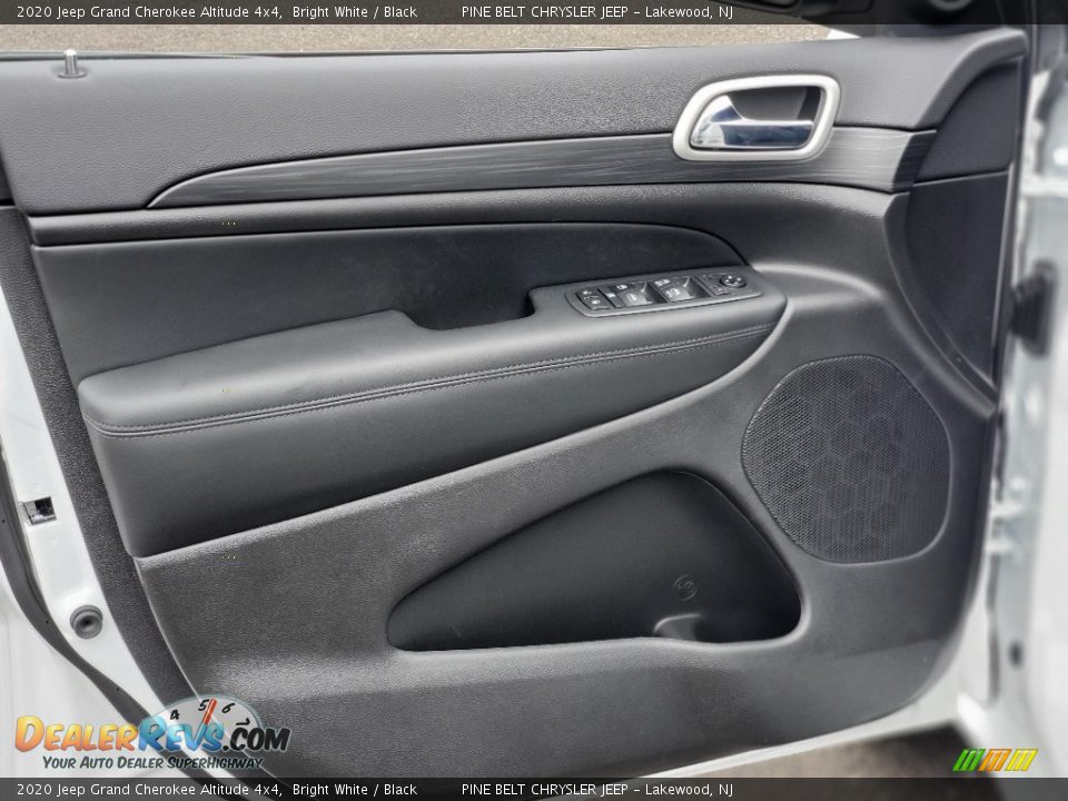 2020 Jeep Grand Cherokee Altitude 4x4 Bright White / Black Photo #8