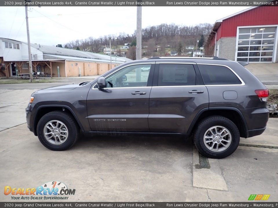 2020 Jeep Grand Cherokee Laredo 4x4 Granite Crystal Metallic / Light Frost Beige/Black Photo #2