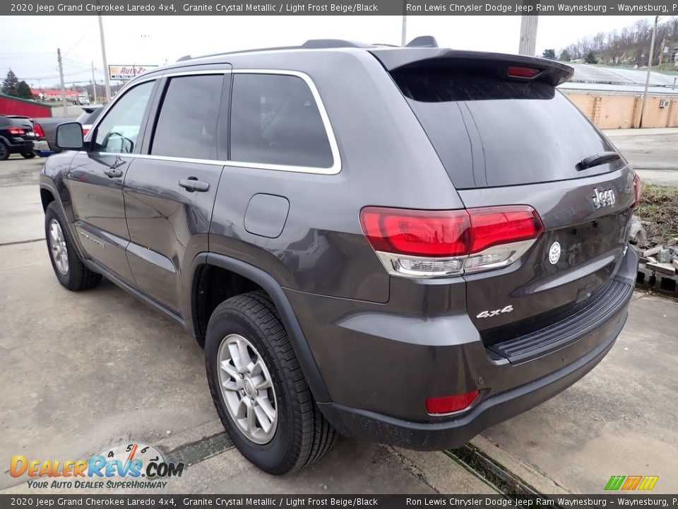 2020 Jeep Grand Cherokee Laredo 4x4 Granite Crystal Metallic / Light Frost Beige/Black Photo #3