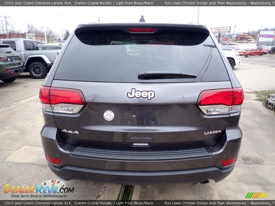 2020 Jeep Grand Cherokee Laredo 4x4 Granite Crystal Metallic / Light Frost Beige/Black Photo #4