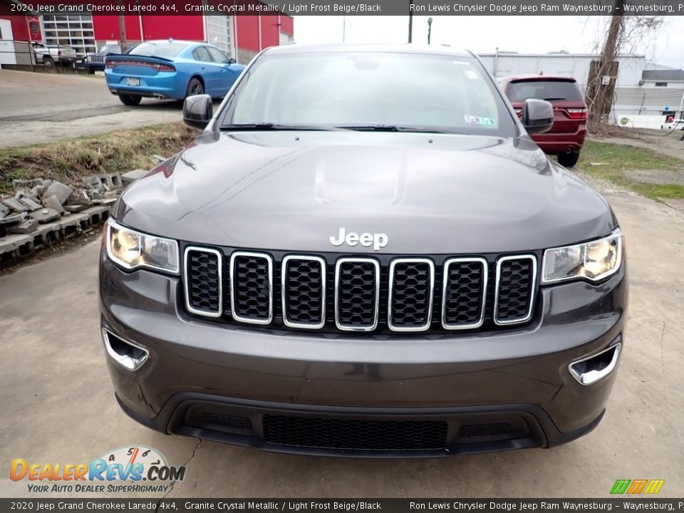 2020 Jeep Grand Cherokee Laredo 4x4 Granite Crystal Metallic / Light Frost Beige/Black Photo #7