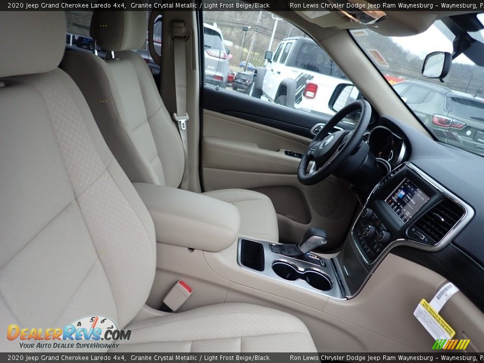 2020 Jeep Grand Cherokee Laredo 4x4 Granite Crystal Metallic / Light Frost Beige/Black Photo #8