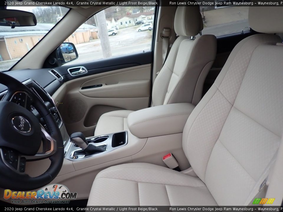 2020 Jeep Grand Cherokee Laredo 4x4 Granite Crystal Metallic / Light Frost Beige/Black Photo #11