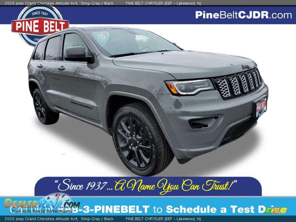 2020 Jeep Grand Cherokee Altitude 4x4 Sting-Gray / Black Photo #1