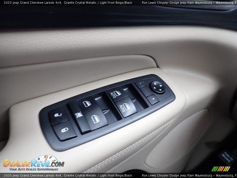 2020 Jeep Grand Cherokee Laredo 4x4 Granite Crystal Metallic / Light Frost Beige/Black Photo #18