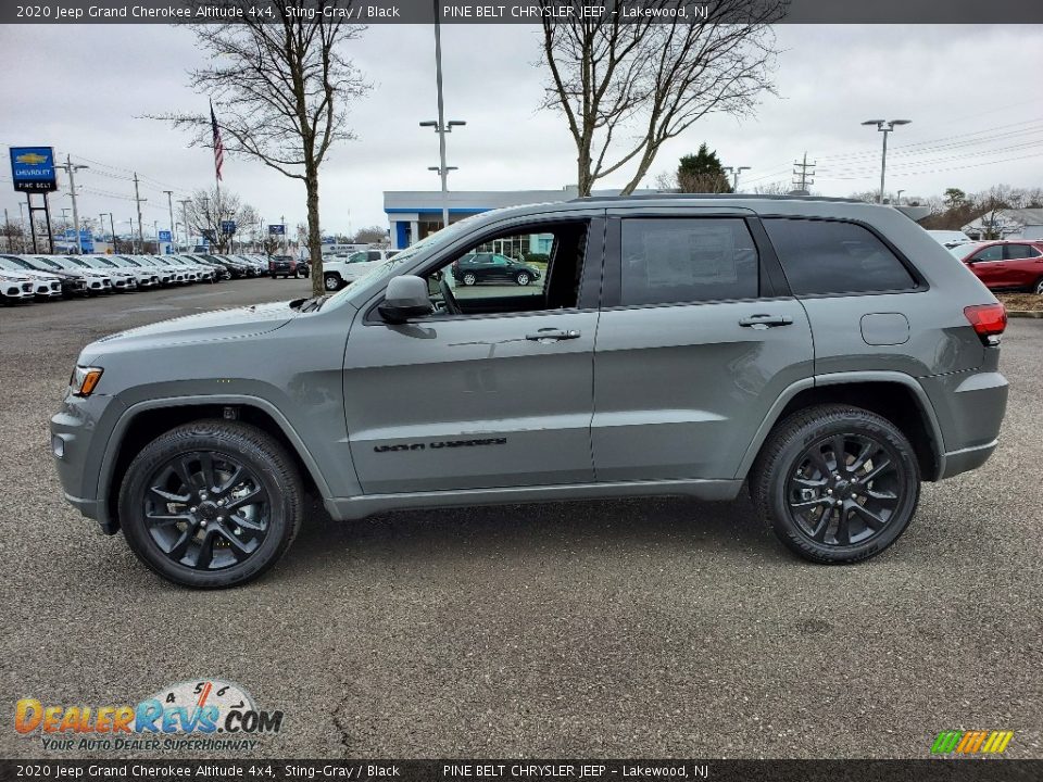 2020 Jeep Grand Cherokee Altitude 4x4 Sting-Gray / Black Photo #3