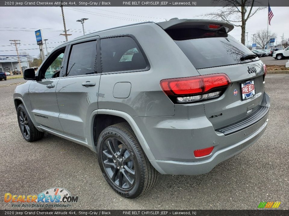 2020 Jeep Grand Cherokee Altitude 4x4 Sting-Gray / Black Photo #4