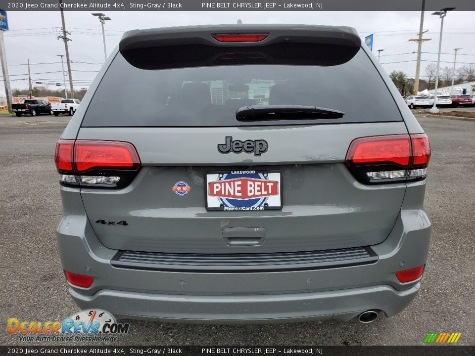 2020 Jeep Grand Cherokee Altitude 4x4 Sting-Gray / Black Photo #5