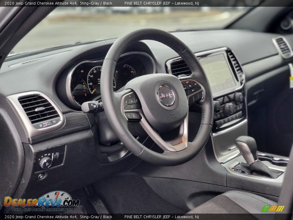 2020 Jeep Grand Cherokee Altitude 4x4 Sting-Gray / Black Photo #7