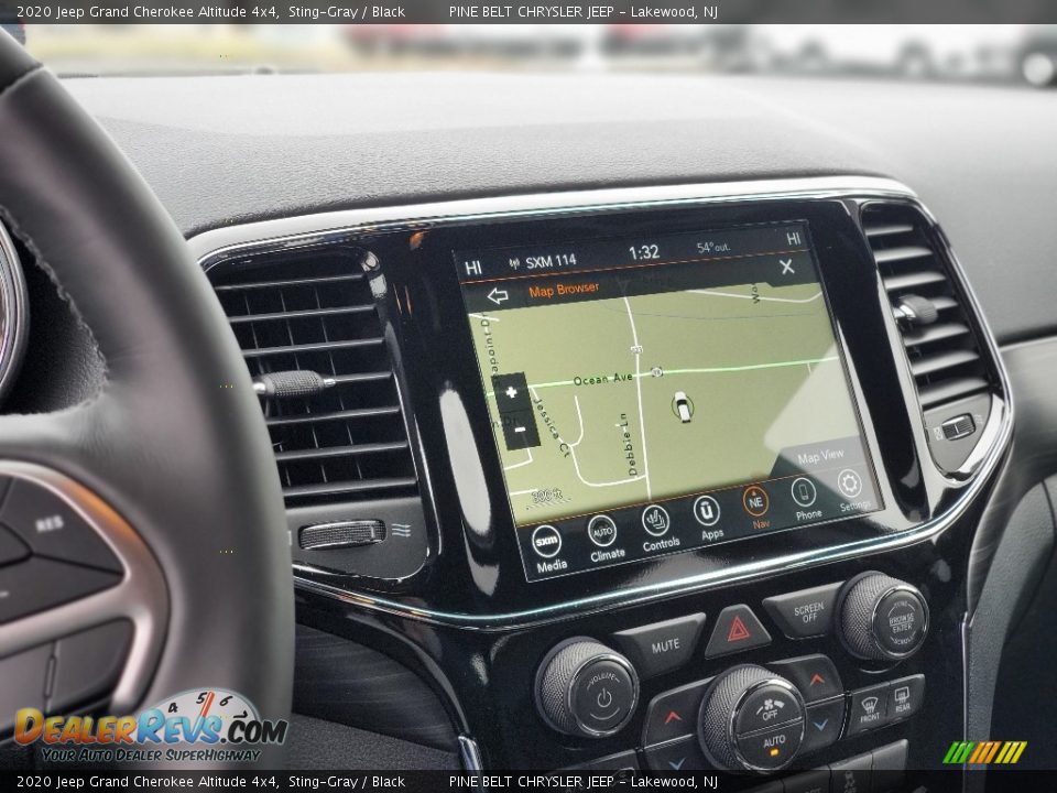 2020 Jeep Grand Cherokee Altitude 4x4 Sting-Gray / Black Photo #10