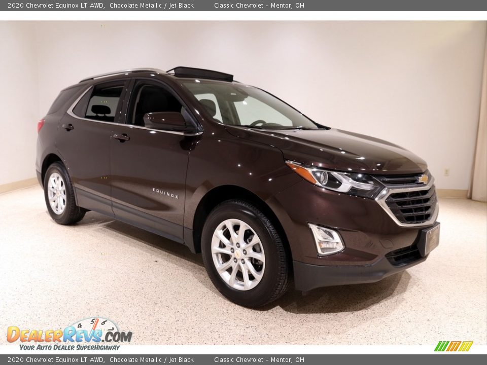 2020 Chevrolet Equinox LT AWD Chocolate Metallic / Jet Black Photo #1