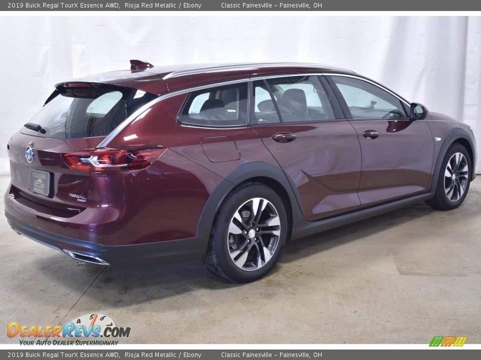 2019 Buick Regal TourX Essence AWD Rioja Red Metallic / Ebony Photo #10