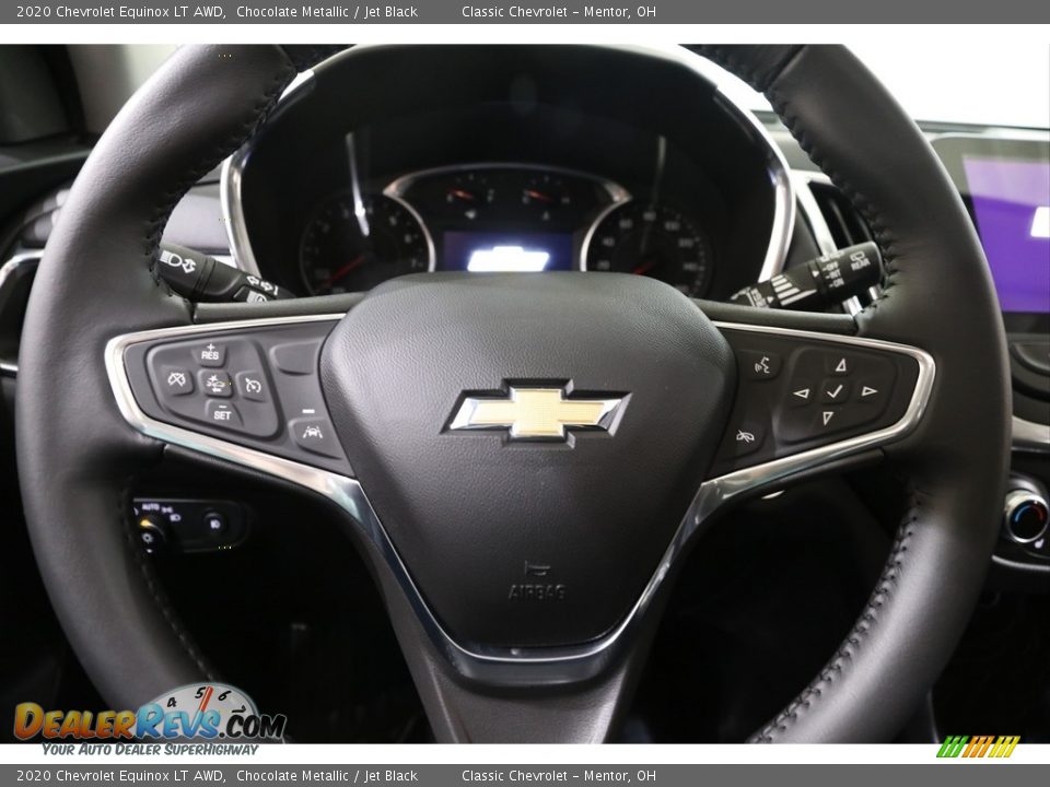 2020 Chevrolet Equinox LT AWD Chocolate Metallic / Jet Black Photo #6