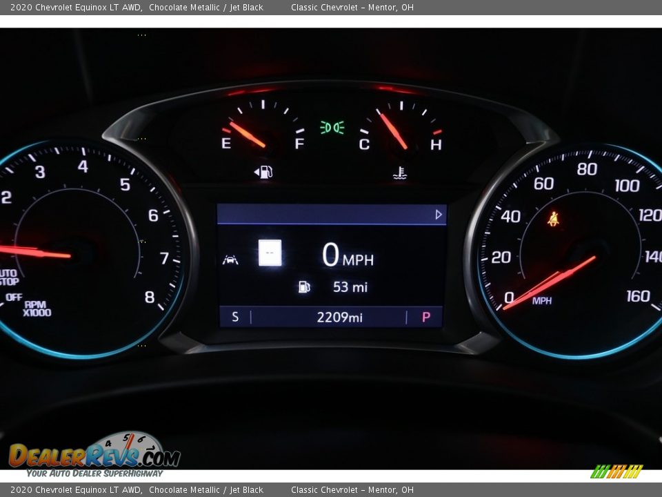2020 Chevrolet Equinox LT AWD Chocolate Metallic / Jet Black Photo #7