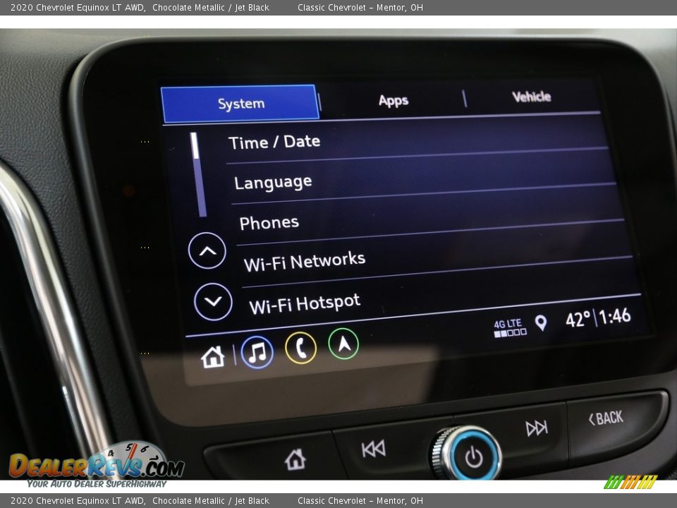 2020 Chevrolet Equinox LT AWD Chocolate Metallic / Jet Black Photo #14