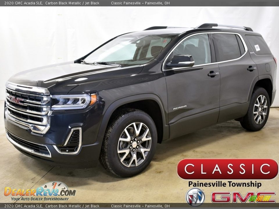 2020 GMC Acadia SLE Carbon Black Metallic / Jet Black Photo #1