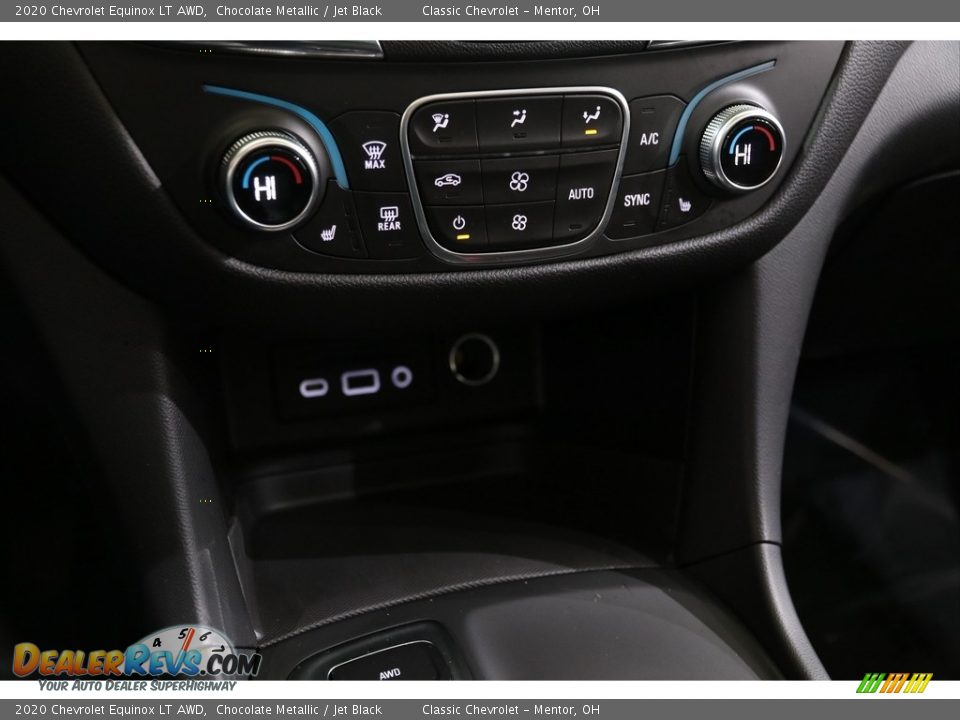 2020 Chevrolet Equinox LT AWD Chocolate Metallic / Jet Black Photo #16