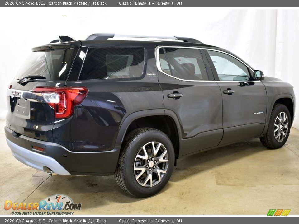 2020 GMC Acadia SLE Carbon Black Metallic / Jet Black Photo #2