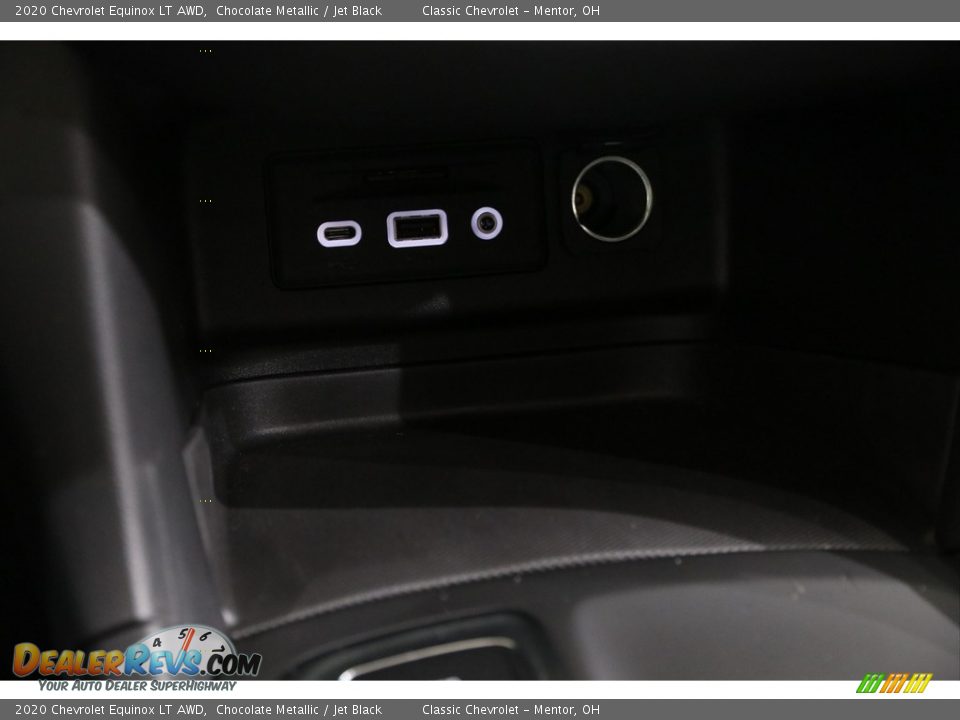 2020 Chevrolet Equinox LT AWD Chocolate Metallic / Jet Black Photo #17