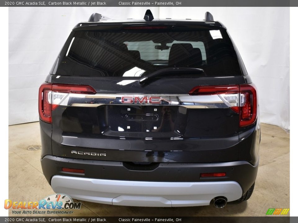 2020 GMC Acadia SLE Carbon Black Metallic / Jet Black Photo #3