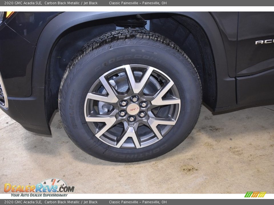 2020 GMC Acadia SLE Carbon Black Metallic / Jet Black Photo #5