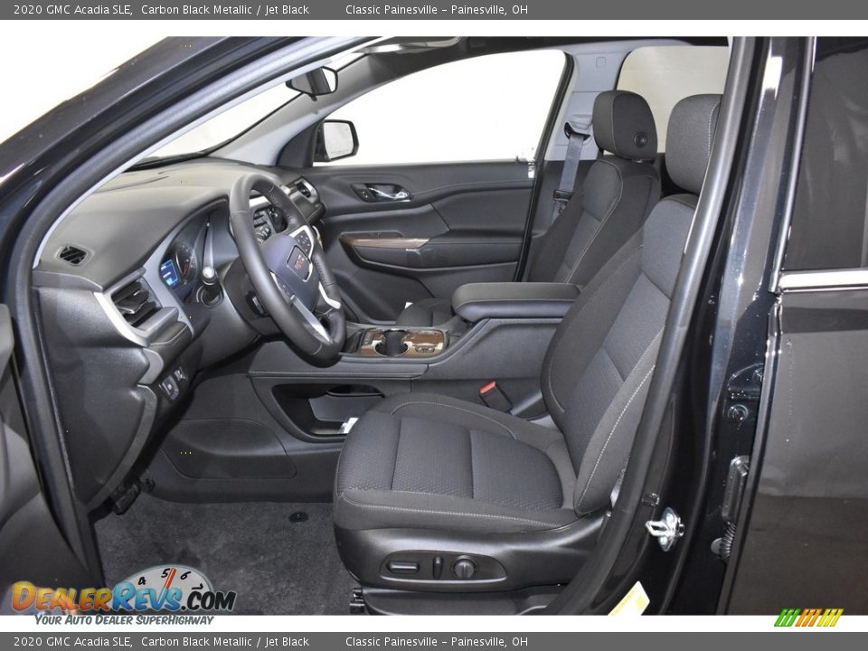 2020 GMC Acadia SLE Carbon Black Metallic / Jet Black Photo #6