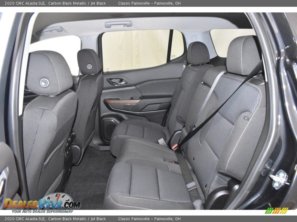 2020 GMC Acadia SLE Carbon Black Metallic / Jet Black Photo #7