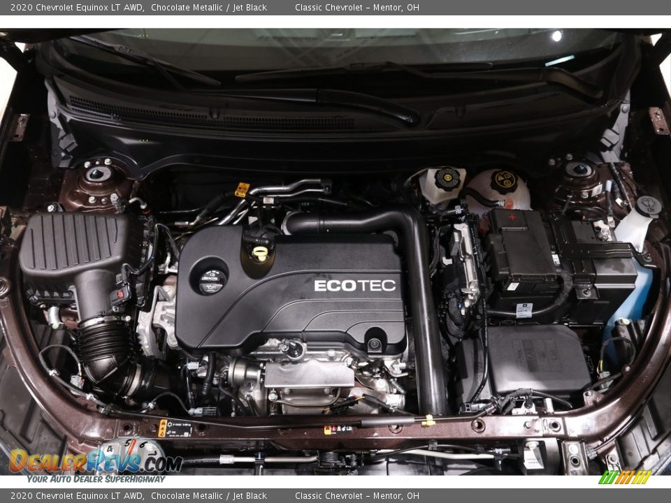 2020 Chevrolet Equinox LT AWD Chocolate Metallic / Jet Black Photo #23