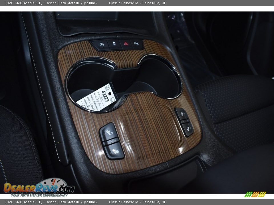 2020 GMC Acadia SLE Carbon Black Metallic / Jet Black Photo #9